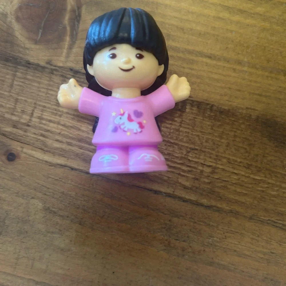 Fisher Price Little People Sonya W/ Braids from Big Yellow School Bus Set